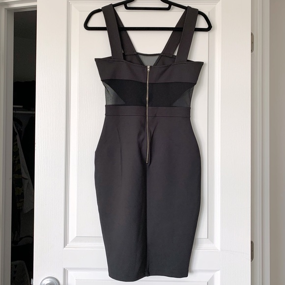 FRENCH CONNECTION Cut-Out LBD Cocktail Dress SZ 4 - Picture 4 of 5